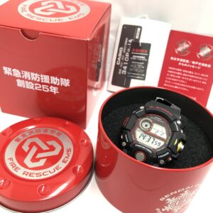 CASIO G-SHOCK GW-9400NFST-1AJR 緊急消防援助隊 創設25年 コラボレーションモデル