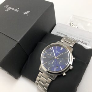 agnes b.(アニエスベー) メンズ クロノグラフ腕時計 FCRT968