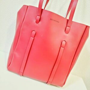 BALENCIAGA バレンシアガ エブリデイトートM カーフレザー レッド