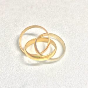 K18 カルティエ トリニティリング