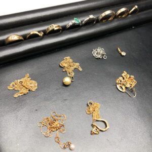 金　プラチナ　ネックレス　リング