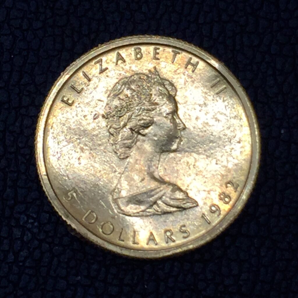 K24 メイプルリーフ金貨