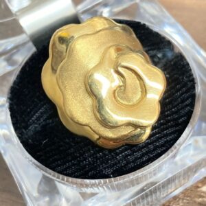 K18 フラワー リング