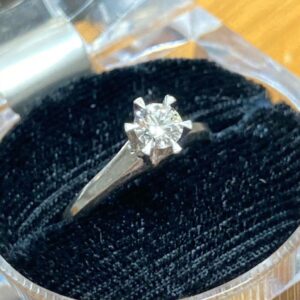 Pt900 ダイヤ リング