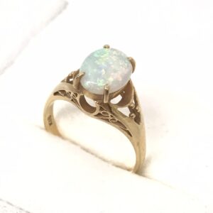 K18 オパール付 リング