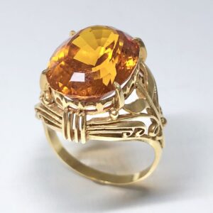 K18シトリンリング