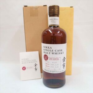 NIKKA WHISKY ニッカ ウイスキー シングルカスクモルト 余市 10年
