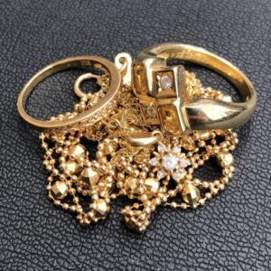 K18リング / K18ダイヤネックレス