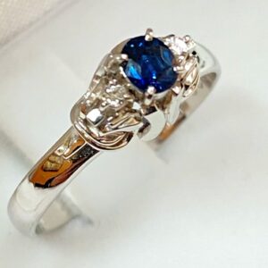 プラチナ900 サファイヤリング