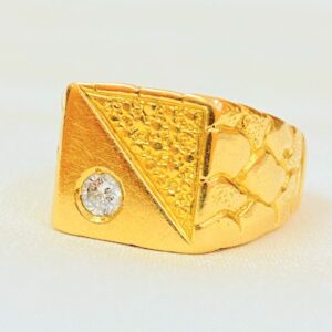 18金リング 印台