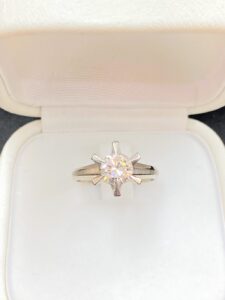 プラチナ900 ダイヤモンドリング(Pt900)