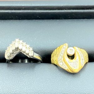 18金 プラチナ850 リング（K18 Pt850）