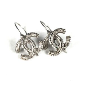 CHANEL ヴィンテージ ココマーク メタル ピアス