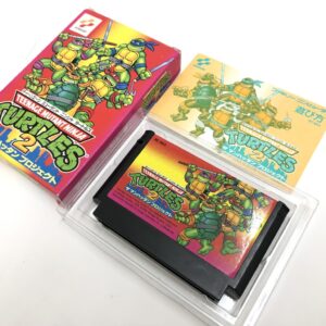 ファミリーコンピュータ カセット【ティーンエージ ミュータントニンジャ タートルズ2 ザ マンハッタン プロジェクト】