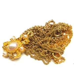 18金　ネックレス　パール