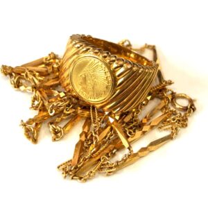 18金 ネックレス リング