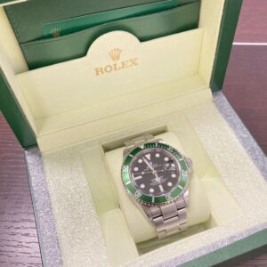 ROLEX ロレックス サブマリーナ グリーンベゼル 16610LV T