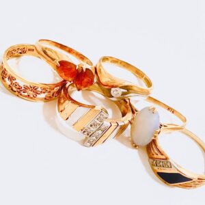 金・プラチナ・色石リング おまとめ