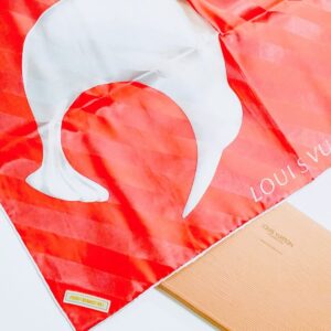 LOUIS VUITTON ルイ ヴィトン ルイ ヴィトンカップ 2000 キーウィ プリント スカーフ