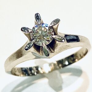 Pt950ダイヤモンド0.5ct付きリング