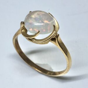 K18オパール付きリング