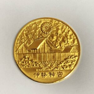 純金 メダル K24 伊勢神宮 第60回環宮記念 昭和48年