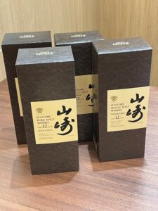 山崎12年　シングルモルト　4本