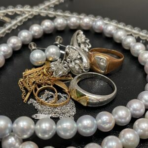 K18ネックレス Pt900リングなど