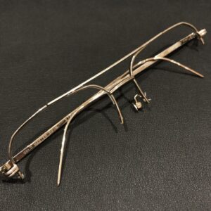 K14金ホワイトゴールド メガネフレーム