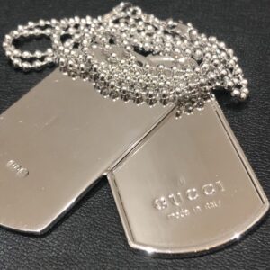 GUCCI  ドッグタグネックレス
