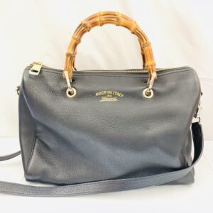 GUCCI グッチ バンブー ハンドバッグ レザー