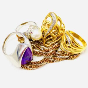 K18 Pt900 Pt850 コンビ ネックレス リング パール アメジスト アクセサリー まとめ