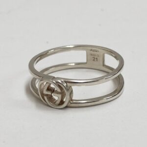 GUCCI(グッチ) インターロッキングG シルバーリング