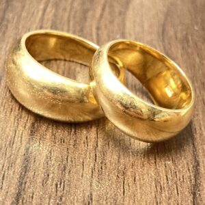 K20 金 甲丸リング