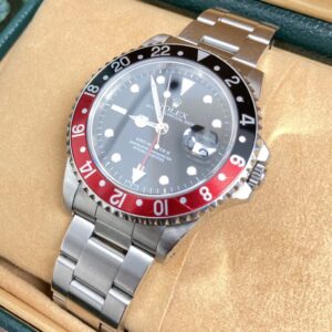 ROLEX ロレックス GMTマスターⅡ 赤×黒