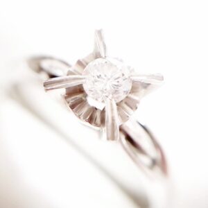 Pt900 メレダイヤ リング