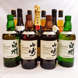 お酒おまとめ 山崎・白州・サントリーオールド・ホワイトホース etc
