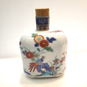 山﨑12年　陶器ボトル　青ラベル