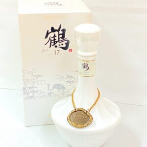 NIKKA WHISKEY ニッカウィスキー鶴 白陶器ボトル