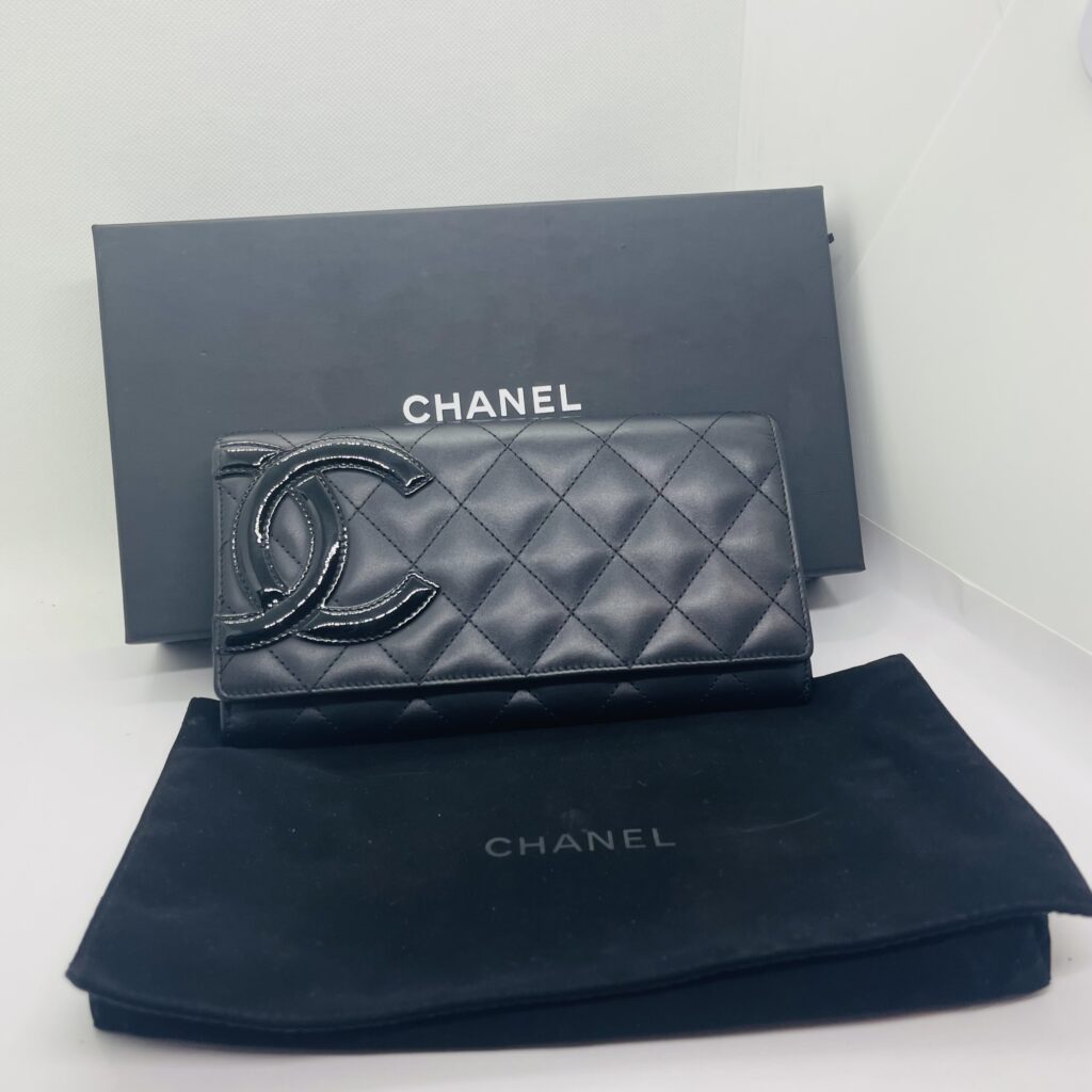 CHANELカルボンライン長財布