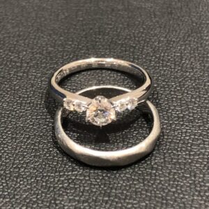 Pt1000リング・Pt900ダイヤリング