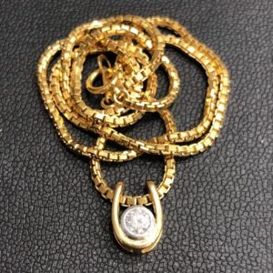 K18ダイヤモンド ネックレス