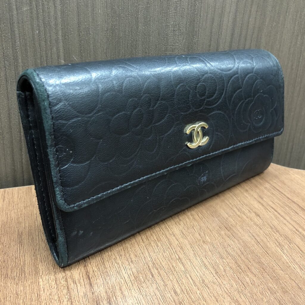 ファッション小物CHANEL カメリア 長財布 - dso-ilb.si