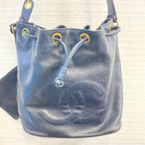 CHANEL 巾着型 ショルダーバッグ