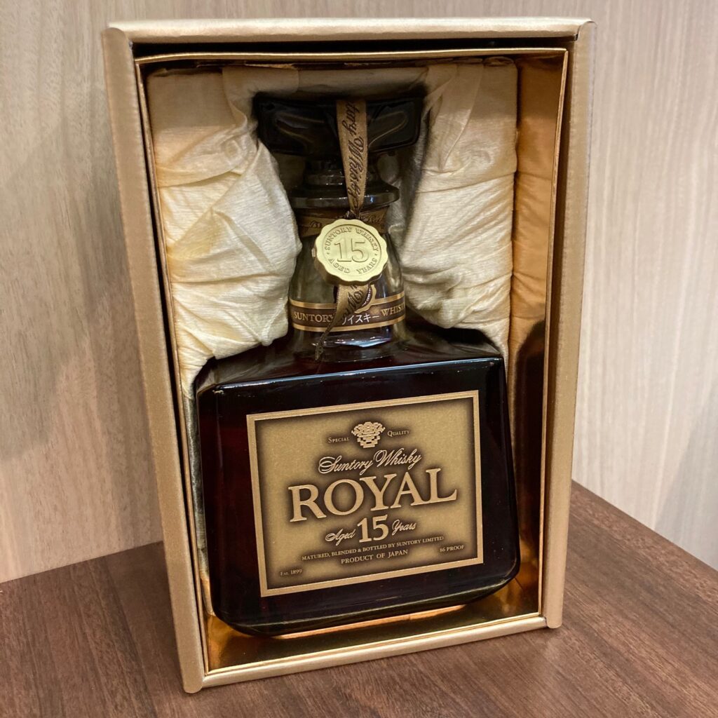 SUNTORY ROYAL サントリー ローヤル 15年 酒 ウイスキー 箱付き 未開栓 ...