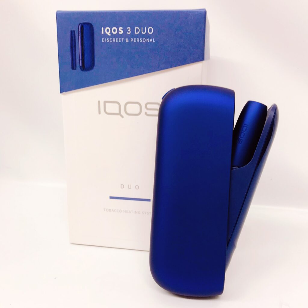 IQOS3 DUO アイコス3 ブルーファッション小物 - タバコグッズ