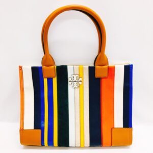 Tory Burch トリーバーチ ストライプトートバッグ
