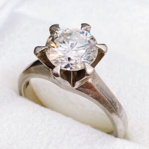 Pt900 ダイヤモンド リング