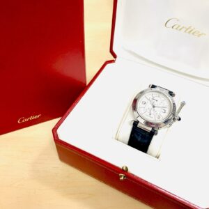 Cartier カルティエ パシャ38 GMT パワーリザーブ