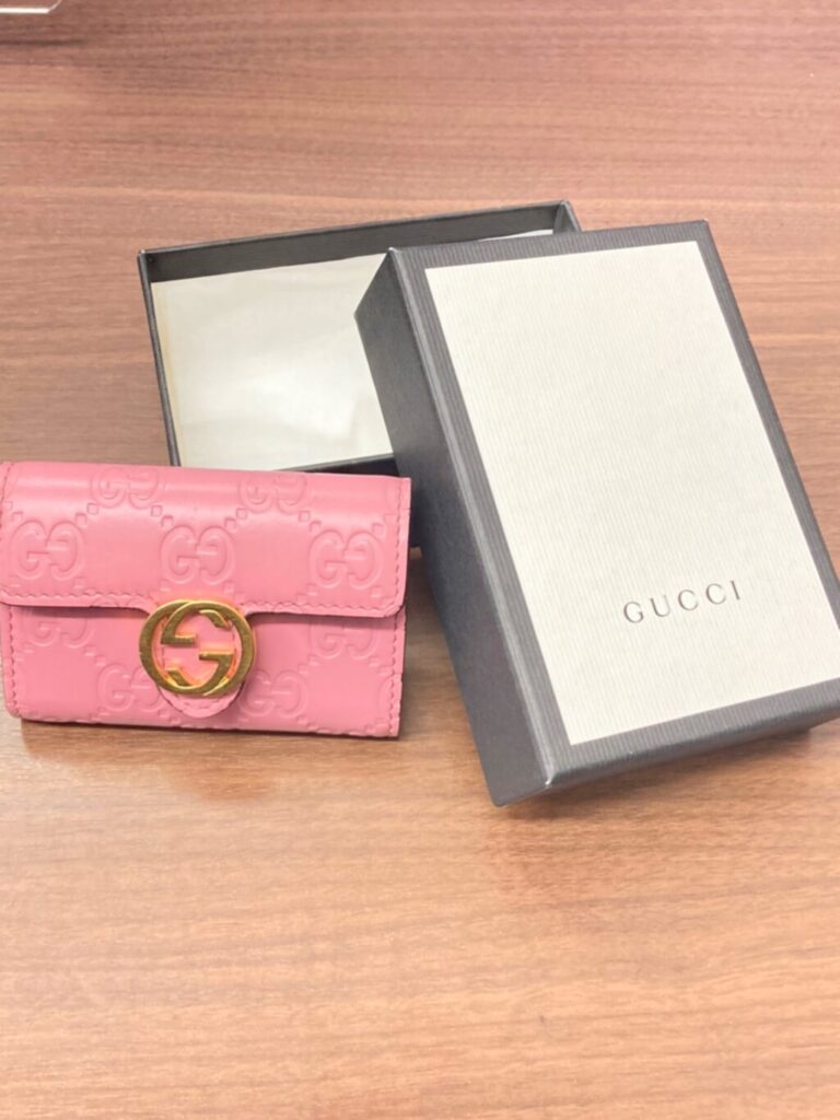 GUCCI 6連キーケース ピンク